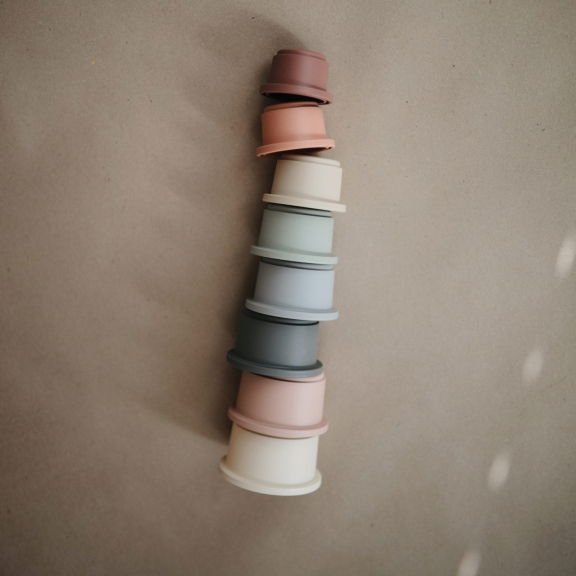 Mushie - Stacking Cups Original - Afbeelding 4