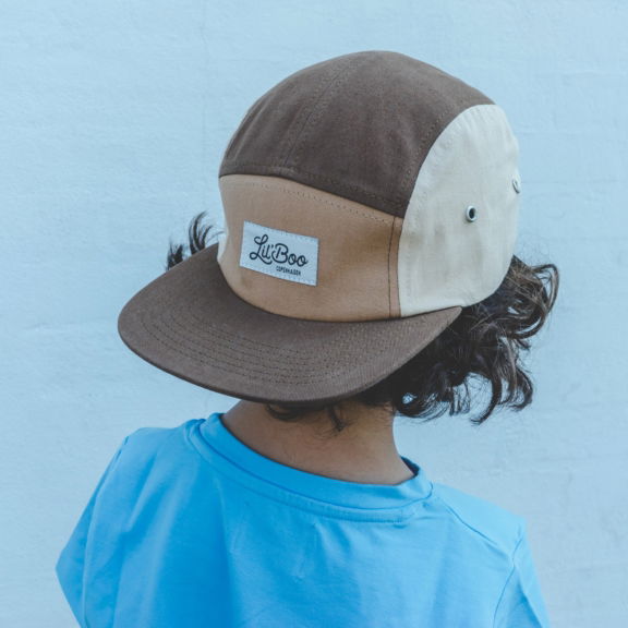 Lil' Boo - Block Brown 5-panel - Afbeelding 4