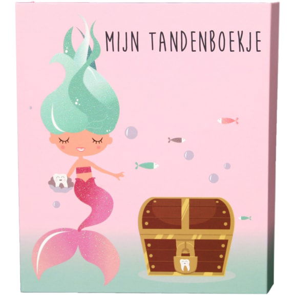 Tandenpret - Tandenboekje Zeemeermin tandendoosje kinderspeelgoed wisselen