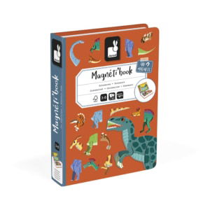 Janod - Magnetibook Dinosaurus kinderspeelgoed cadeau