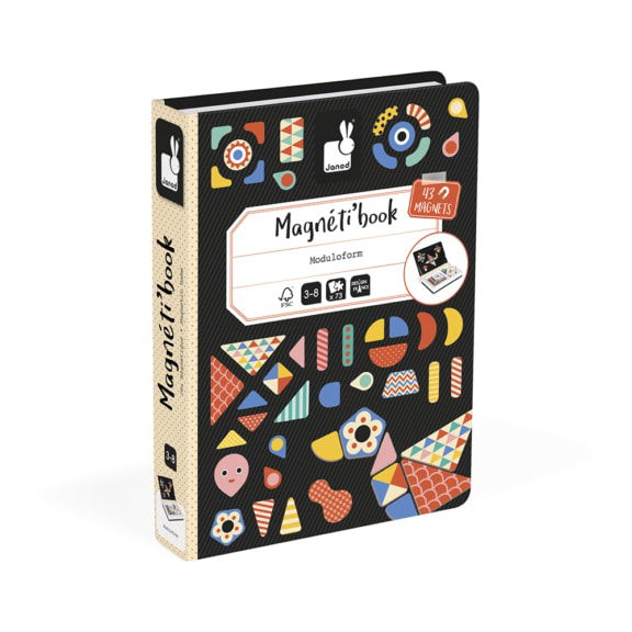 Janod - Magnetibook Moduloform kinderspeelgoed cadeau