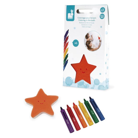 Janod Badspeelgoed - Kleuren in bad kinderspeelgoed cadeau