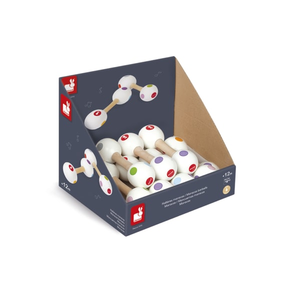 Janod - Confetti Maracas - Afbeelding 2