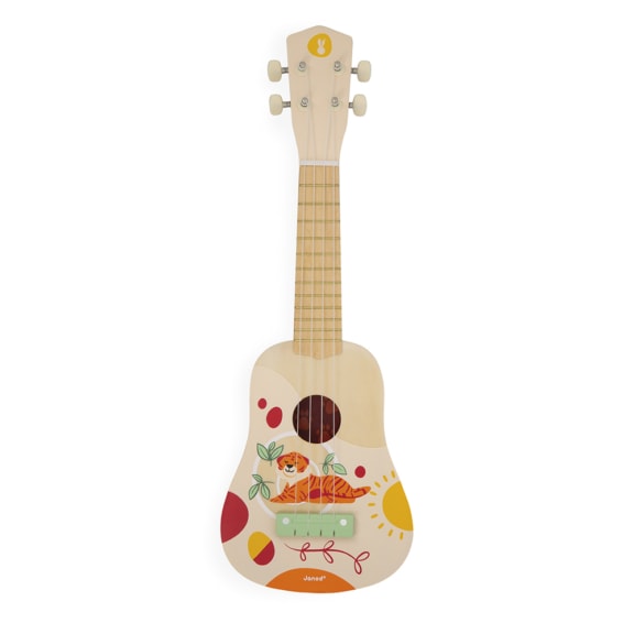 Janod - Sunshine Ukulele kinderspeelgoed muziek