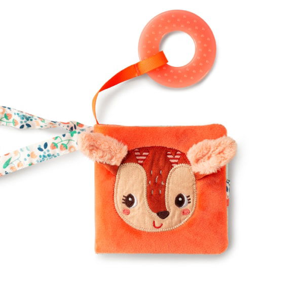 Lilliputiens - Kijk- en speelboek Stella kinderspeelgoed babyspeelgoed kraamcadeau
