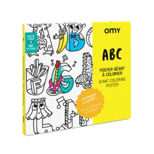 OMY XXL kleurenposter ABC tekenen knutselen hobby