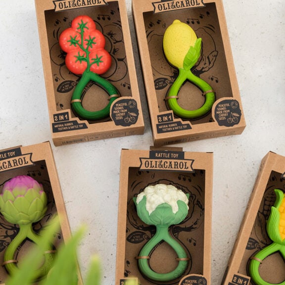 Tomato Rattle Toy - Afbeelding 4