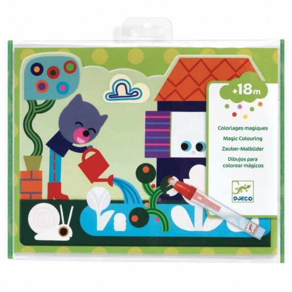 Djeco - Kleuren met water | In de tuin