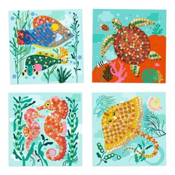 Djeco - Mozaïek stickers Caribbean - Afbeelding 2