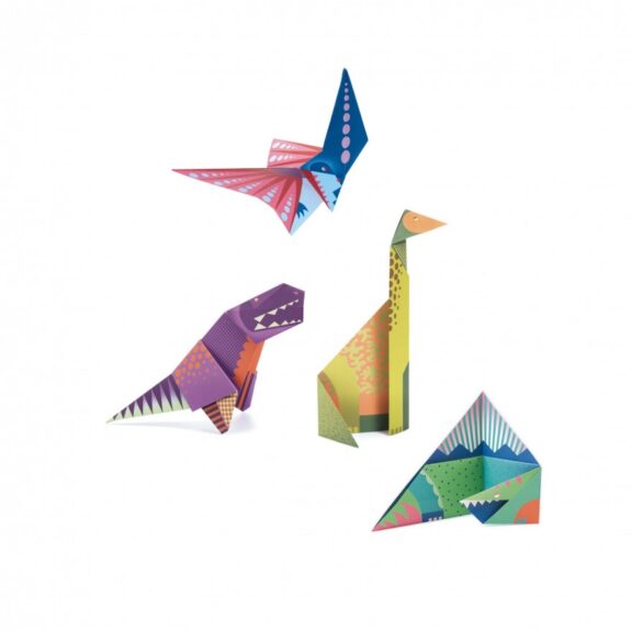 Djeco - Origami Dinosaures - Afbeelding 2