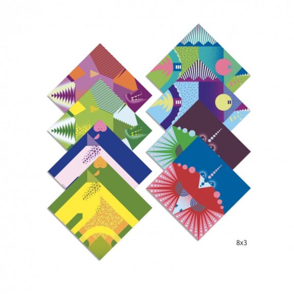 Djeco - Origami Dinosaures - Afbeelding 3