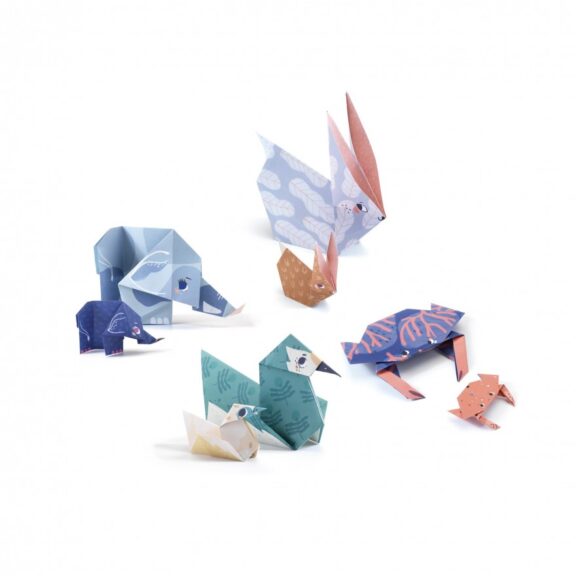 Djeco - Origami dierenfamilie - Afbeelding 2