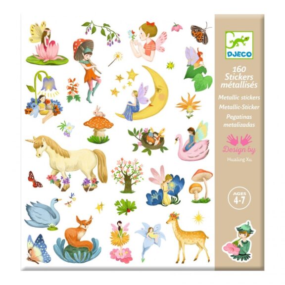 Djeco - Stickers 160 Fantasy