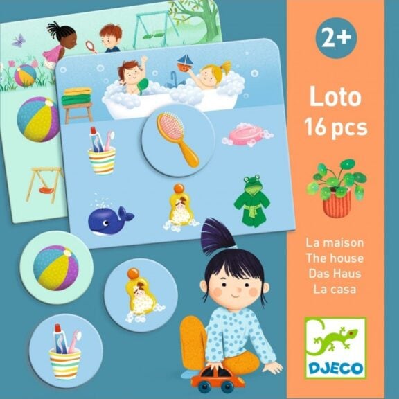 Djeco - Lotto Het huis