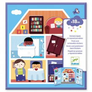 Djeco - Stickerset het huis