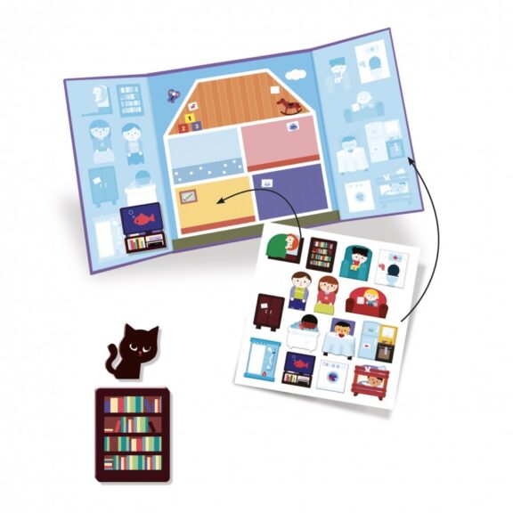 Djeco - Stickerset het huis - Afbeelding 2