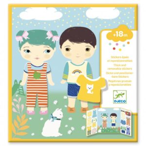 Djeco - Stickerset kleding