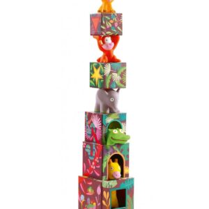 Djeco - Stapelblokken jungledieren