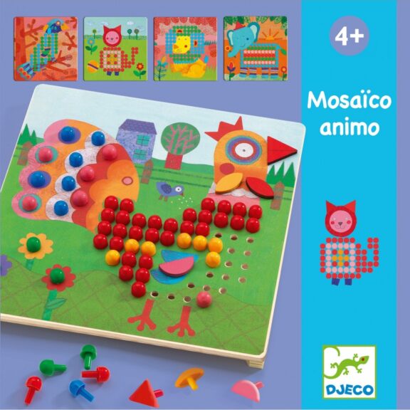 Djeco - Mozaïekspel dieren