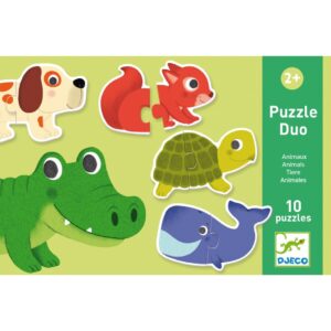 Djeco - Puzzle Duo dieren