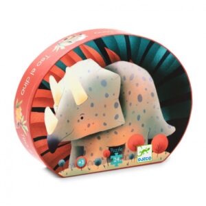 Djeco - Puzzel Teo de dino - 24 pcs