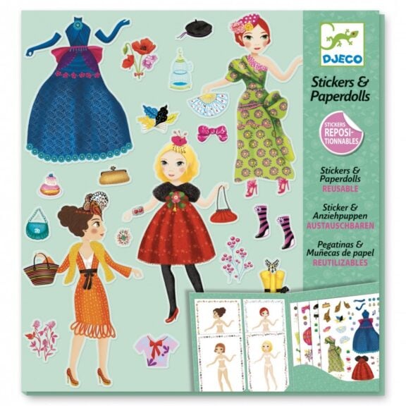 Djeco - Stickerset modellen