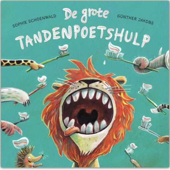 Boek de grote tandenpoets hulp leeuw voorlezen cadeautip