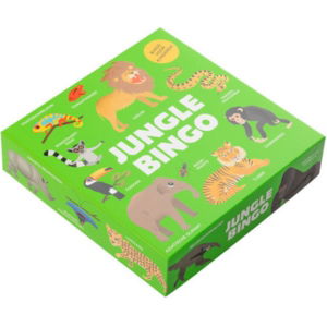 Jungle bingo wilde dieren spellen kinderspel cadeautip educatief