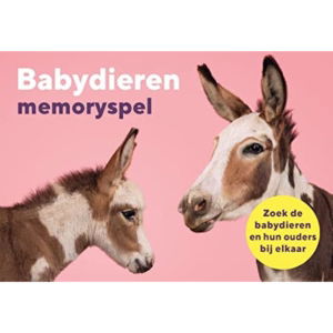Babydieren memory spel cadeautip educatief