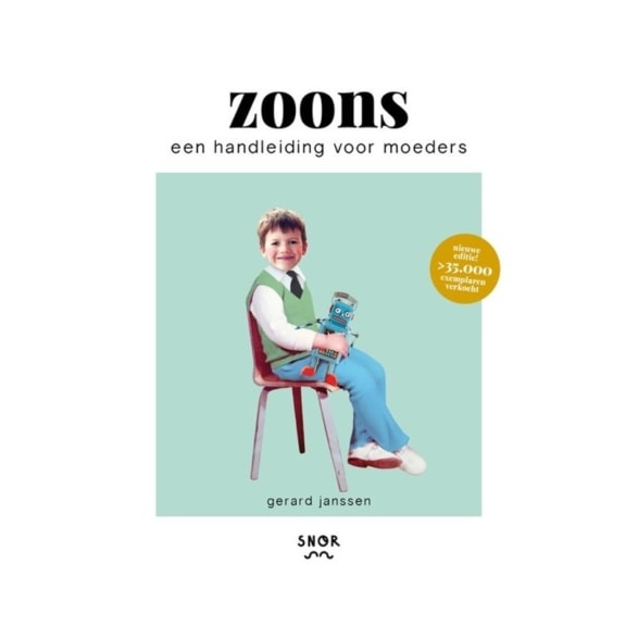 Zoons handboek voor moeders met zoons cadeautip kraamcadeau
