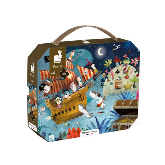 Janod - Puzzel piraten