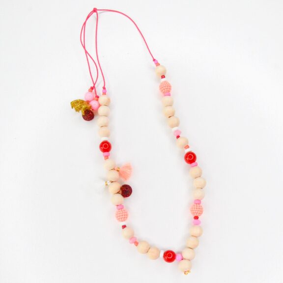 Feestbeest Kids - Feestketting Red velvet