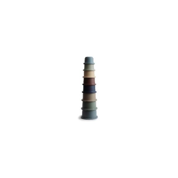 Mushie - Stacking Cups Forest