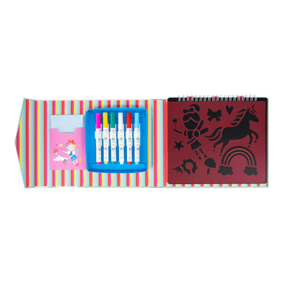Floss & Rock - Chalk board sketchbook Rainbow - Afbeelding 3