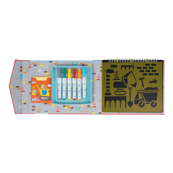 Floss & Rock - Chalk board Sketchbook Construction - Afbeelding 2