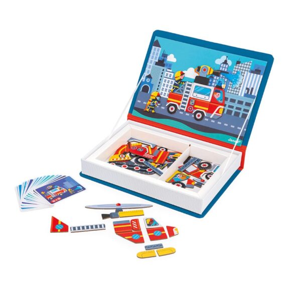 Janod - Magnetibook Brandweer - Afbeelding 2