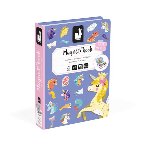 Janod - Magnetibook  Unicorn