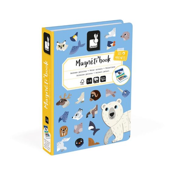 Janod - Magnetibook Pooldieren
