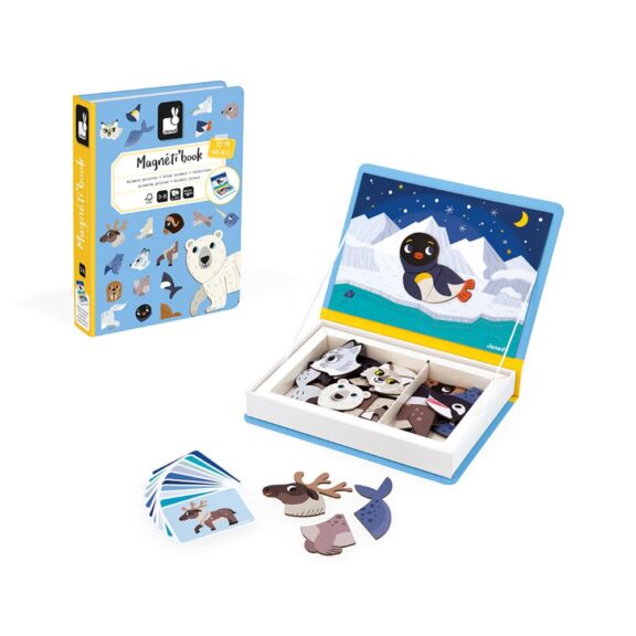 Janod - Magnetibook Pooldieren - Afbeelding 2