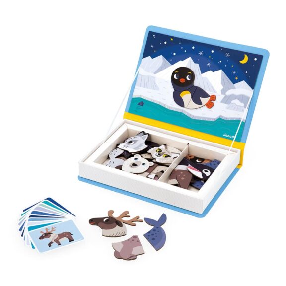 Janod - Magnetibook Pooldieren - Afbeelding 3