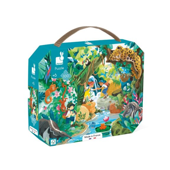 Janod - Puzzel Jungle - 100 stuks