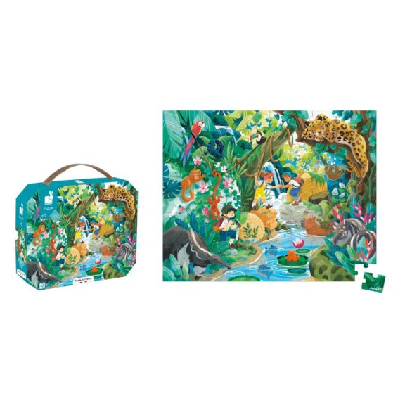 Janod - Puzzel Jungle - 100 stuks - Afbeelding 2