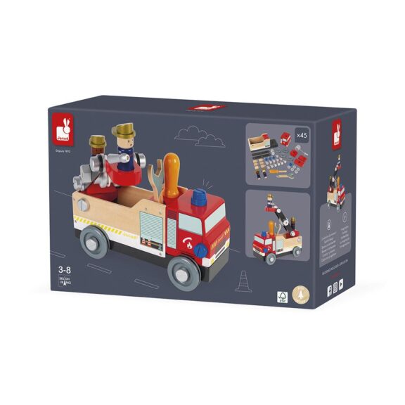 Janod - Brico Kids Brandweer