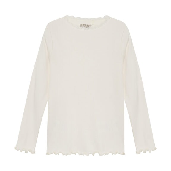 Huttelihut - T-shirt longsleeve rib