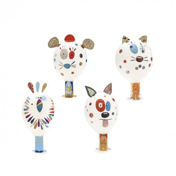 Djeco - DIY ballonnen versieren - dieren - Afbeelding 3