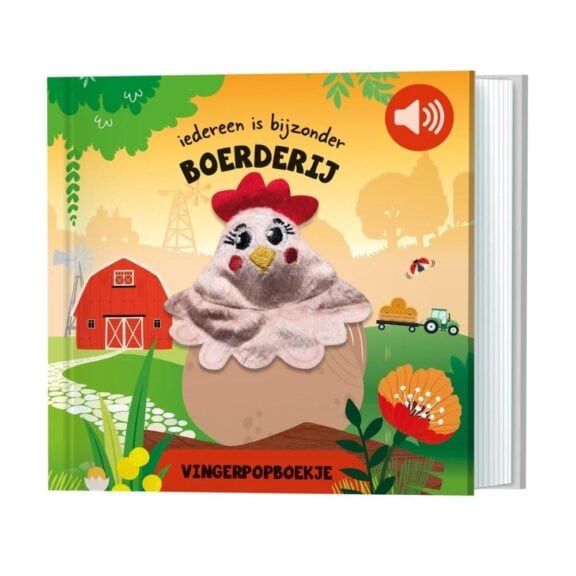 Lantaarn - Vingerpopboekje boerderij