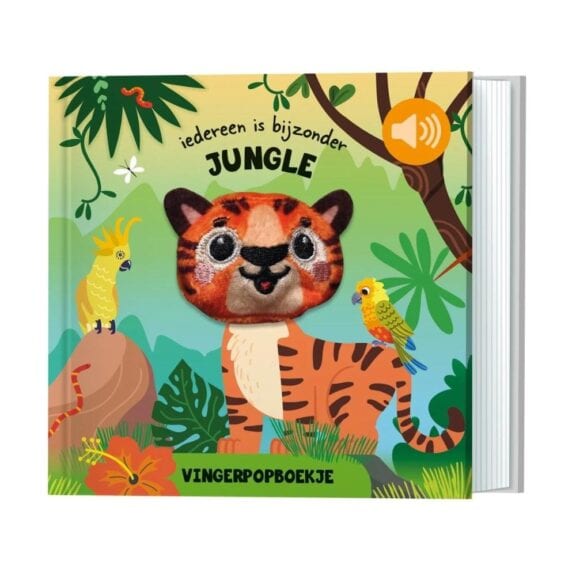 Lantaarn - Vingerpopboekje jungle