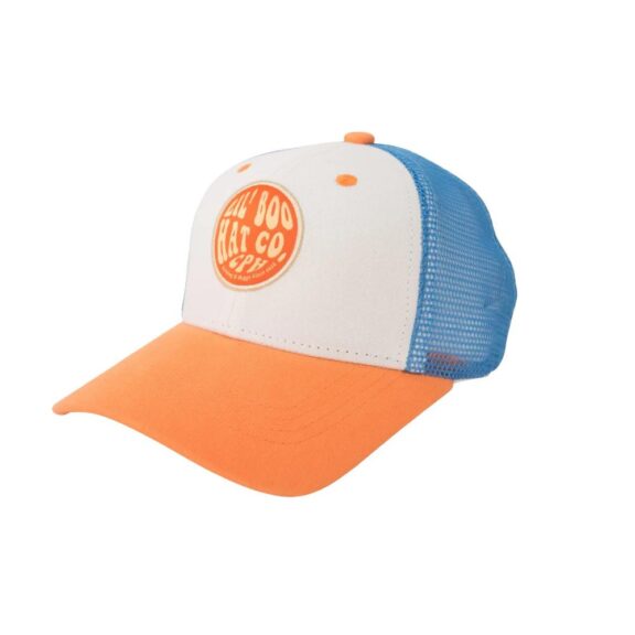 Lil' Boo - Trucker cap oranje/blauw
