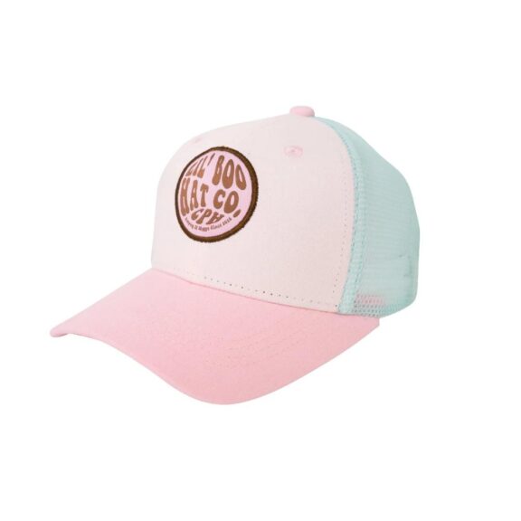 Lil' Boo - Trucker cap roze/blauw