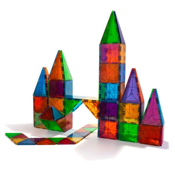 Magna-Tiles - Clear Colors 100 stuks - Afbeelding 2
